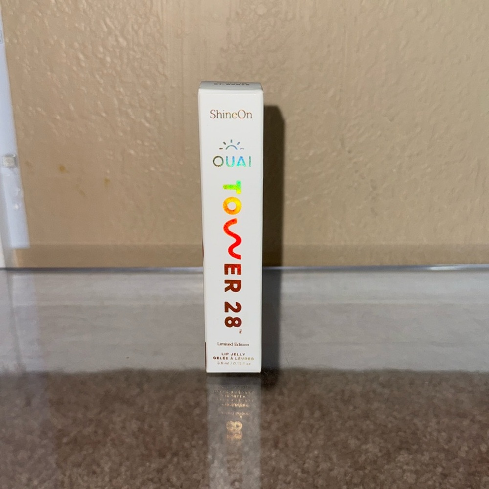 Tower 28 X QUAI lip jelly in ST. Barts NEW IN BOX DISCONTINUED